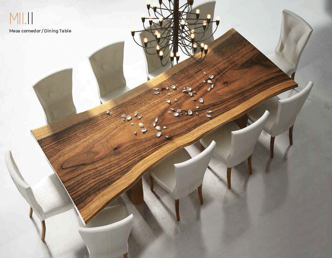 Dining Room Furniture Marble-Look Tables Dining Table MII.11