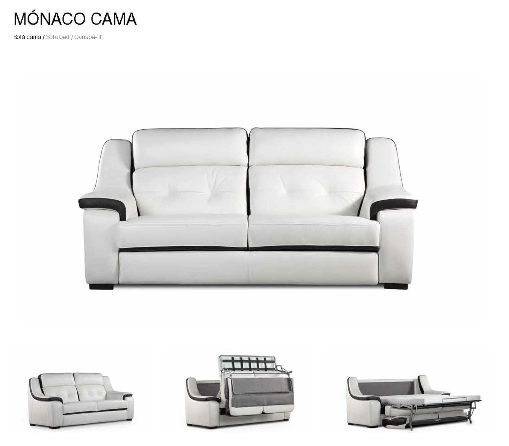 Living Room Furniture Sectionals Monaco Sofa-bed