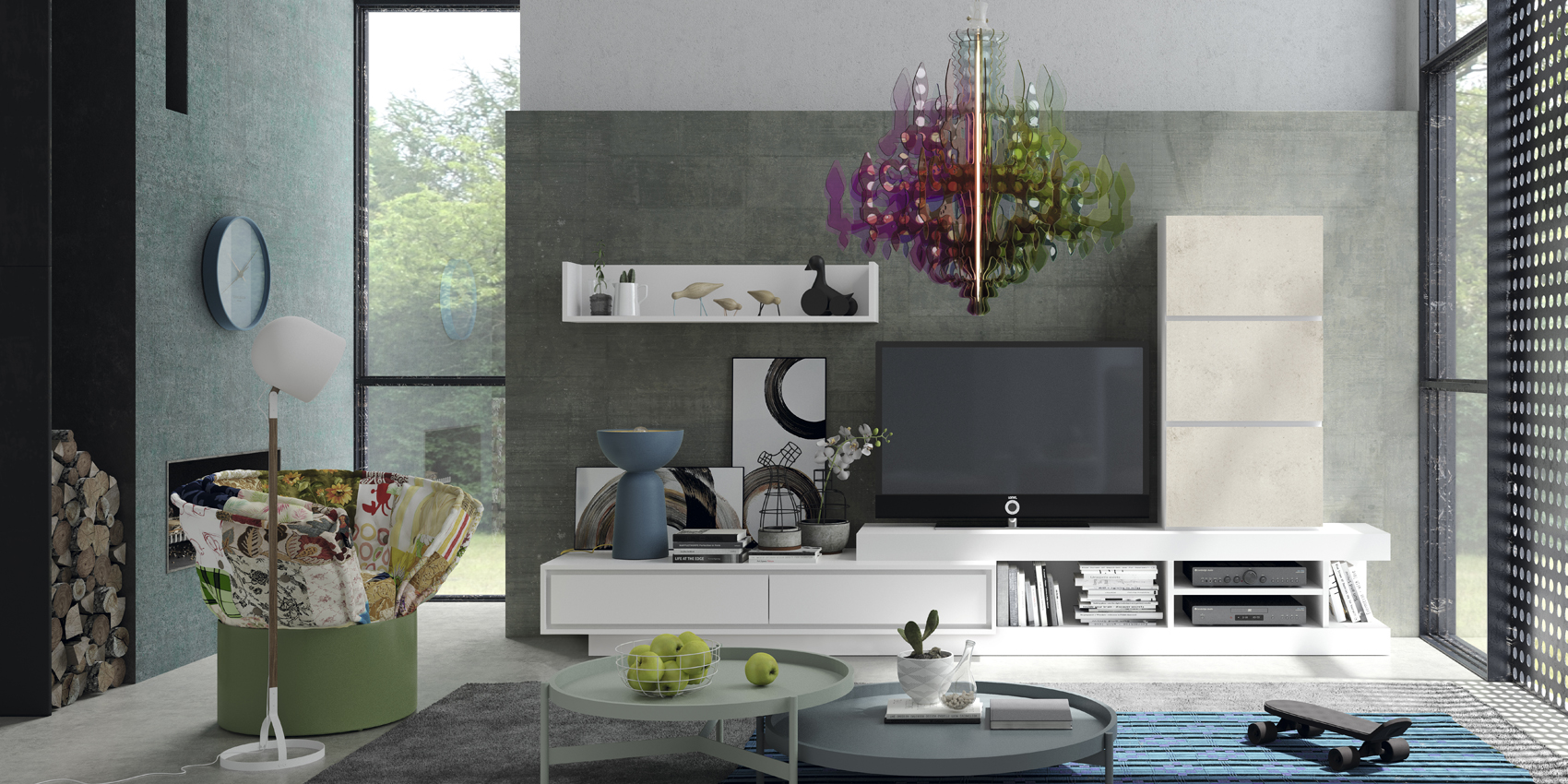 Brands Arredoclassic Living Room, Italy Composition L32