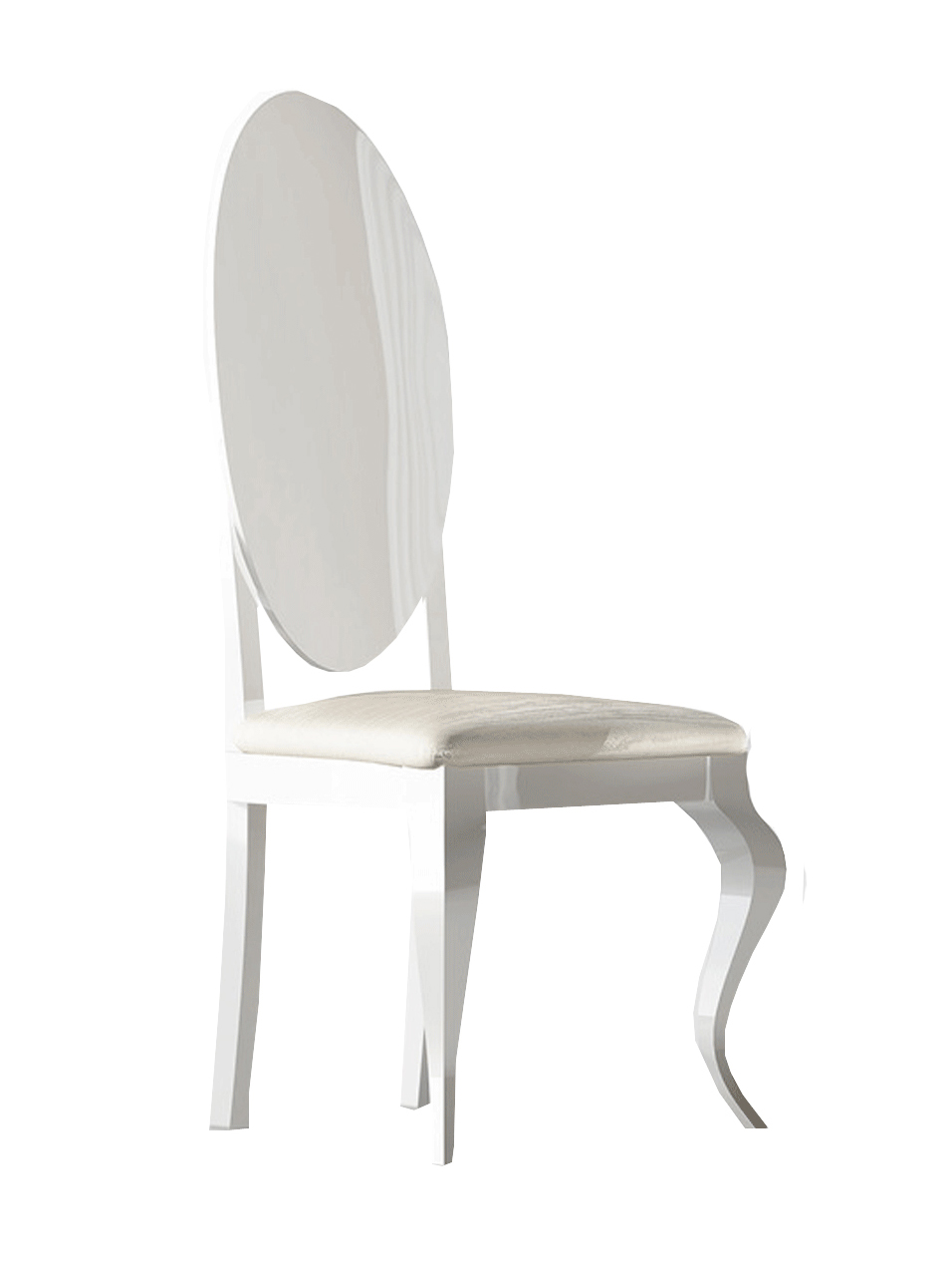 Dining Room Furniture Marble-Look Tables Carmen Arm and side White chair