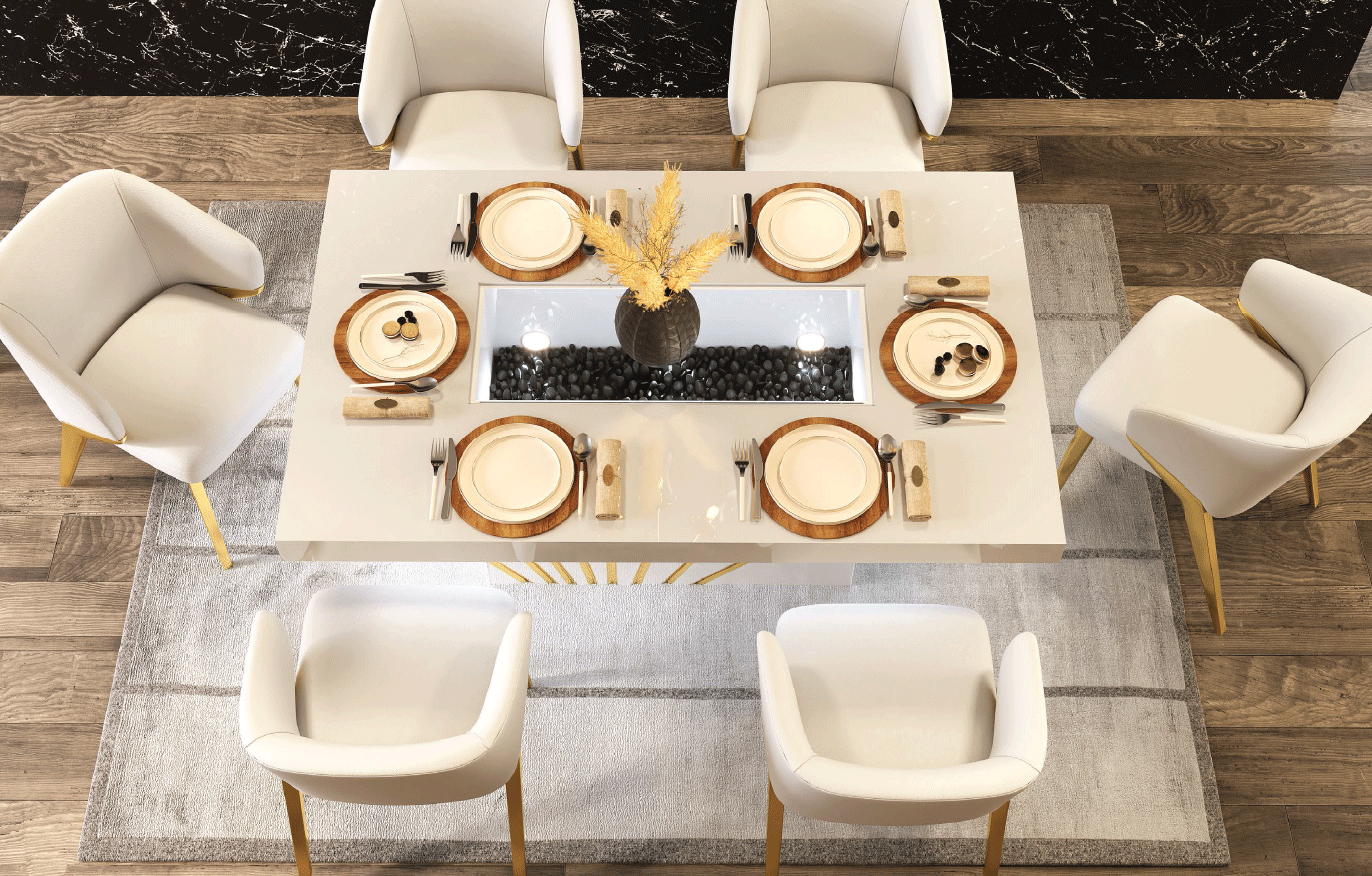 Brands Franco NATURA Oro White Dining room Additional Items