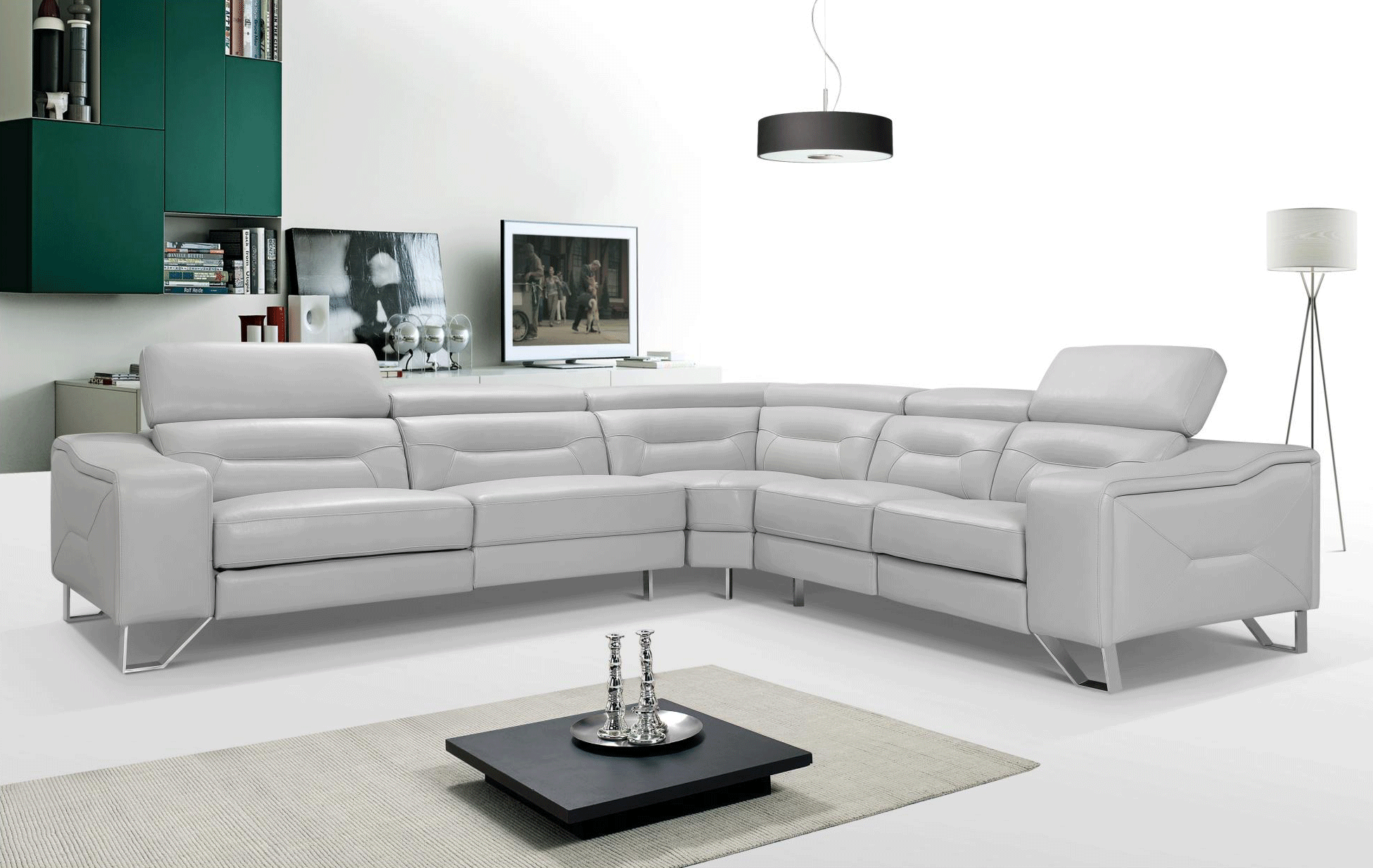 Brands ALF Capri Coffee Tables, Italy 2723 Sectional w/Recliners